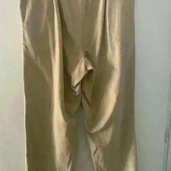 Cabin Creek 12 petite Tan Corduroy pull on with the Elastic waist comfortable - Picture 3 of 6
